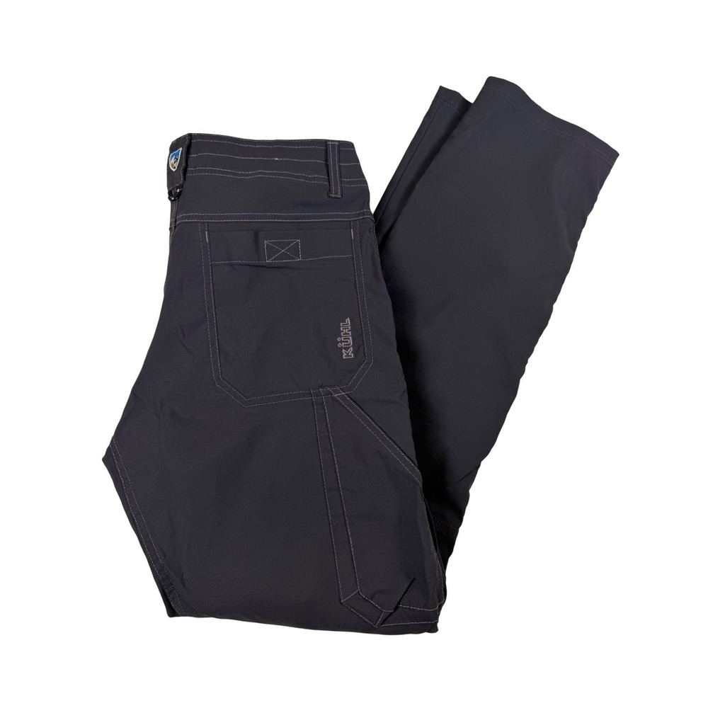 Kuhl Mens Hiking Pants 30x32 Grey Charcoal Nylon Outdoor Work Utility Stretch
